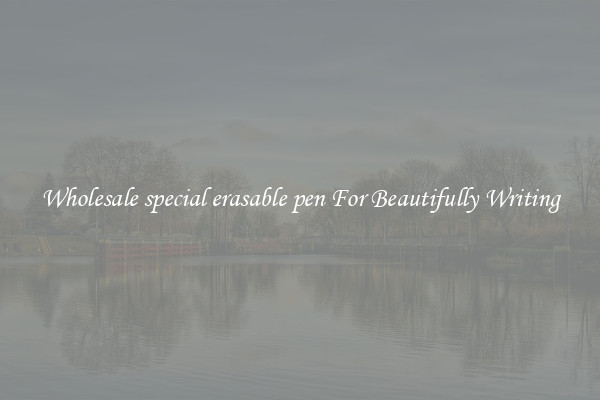 Wholesale special erasable pen For Beautifully Writing