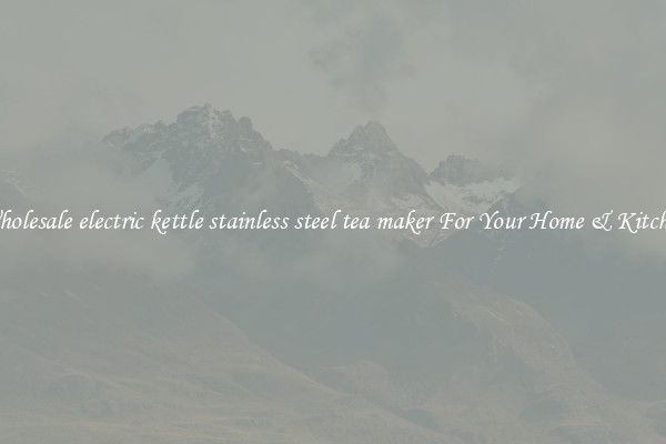 Wholesale electric kettle stainless steel tea maker For Your Home & Kitchen